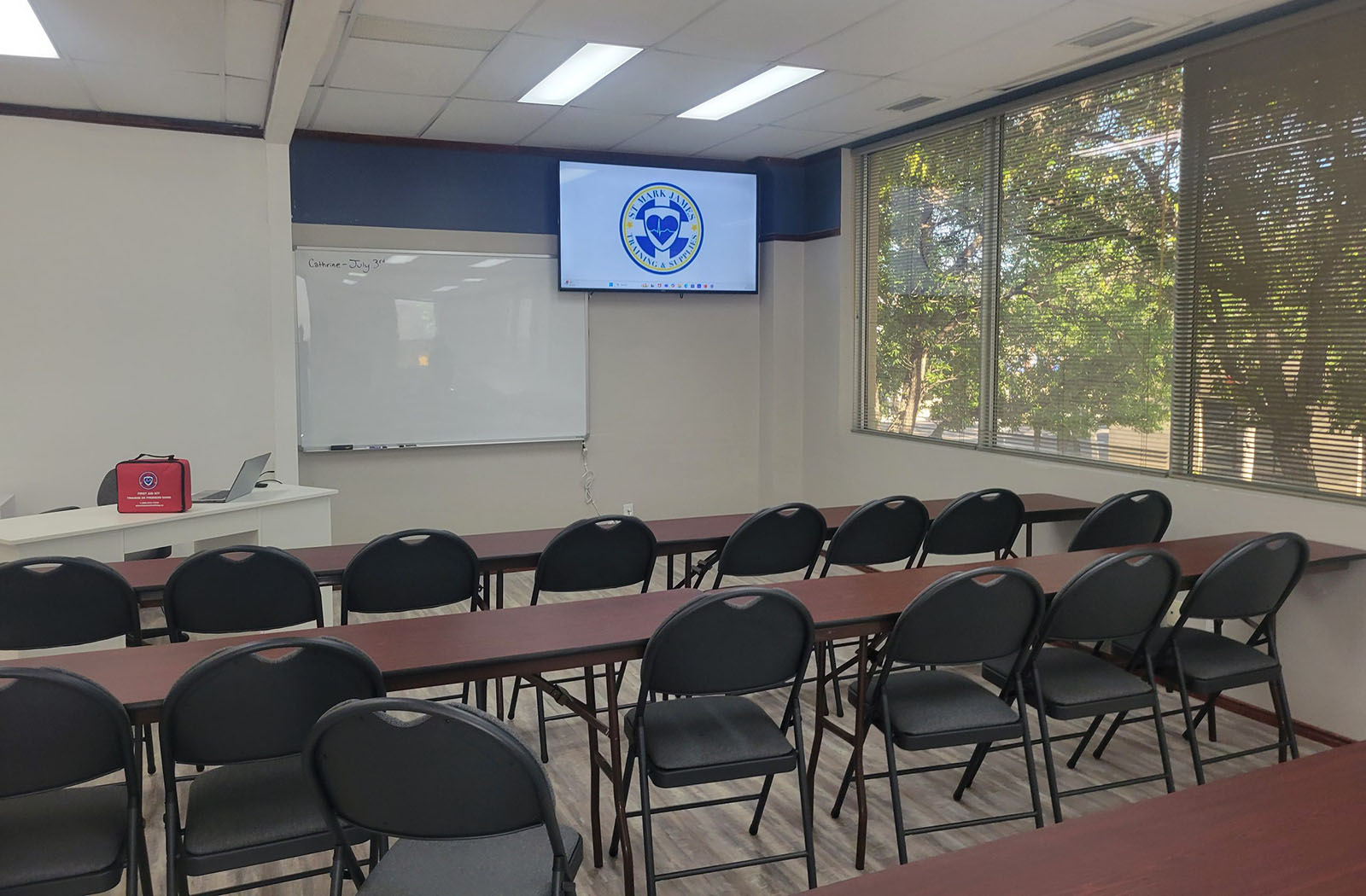 Inside classroom lethbridge firstaid Inside classroom lethbridge firstaid